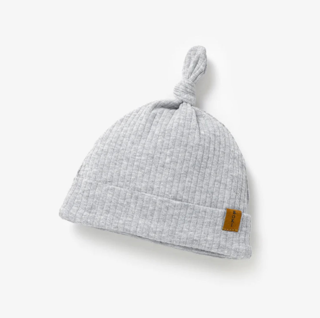 Boki Organic Ribbed Cotton Beanie