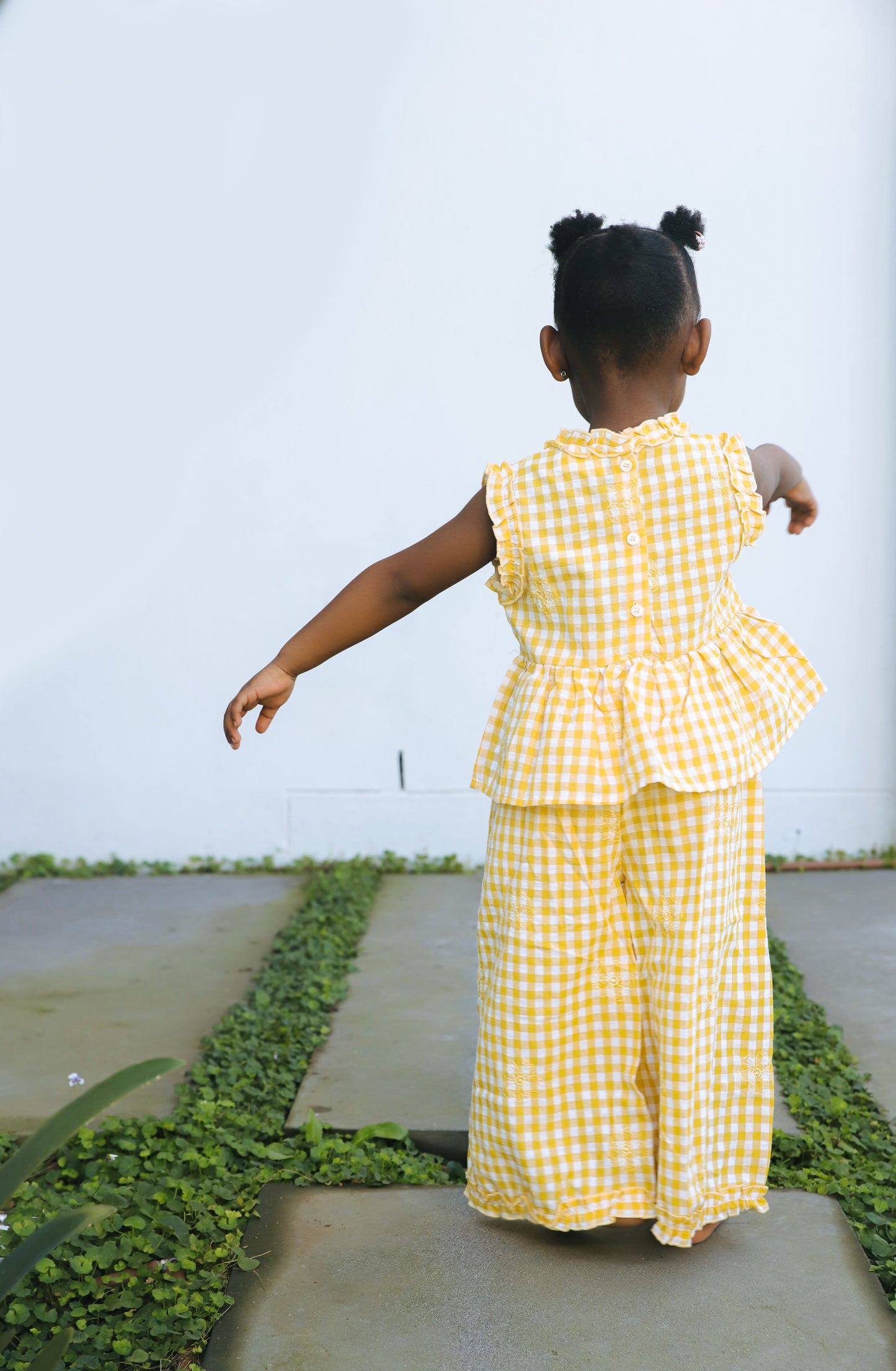 Cheerful Plaid Set