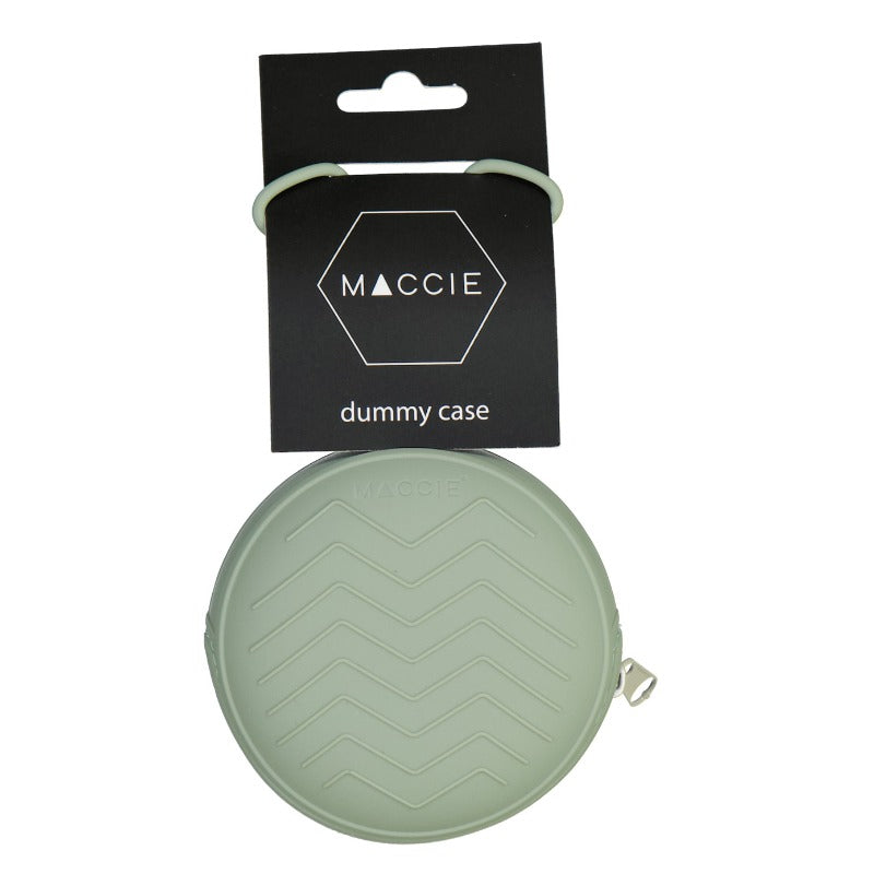 MACCIE Grab & Go Silicone Dummy Zipper Case