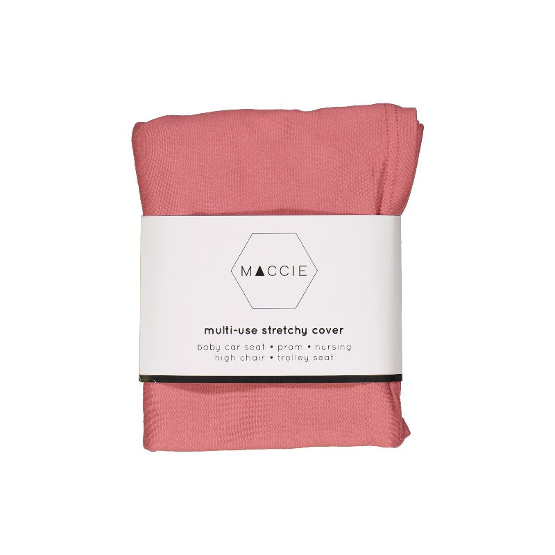 MACCIE Infant Car Seat Cover & Breastfeeding Cover (Multi-Use Stretch Cover)