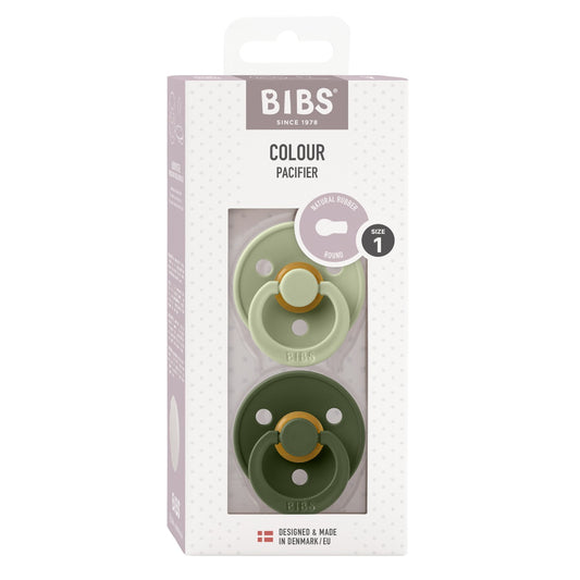 BIBS Pacifier Colour 2 Pack Latex