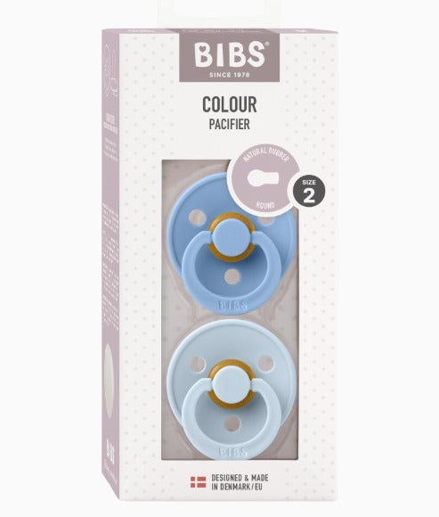BIBS Pacifier Colour 2 Pack Latex