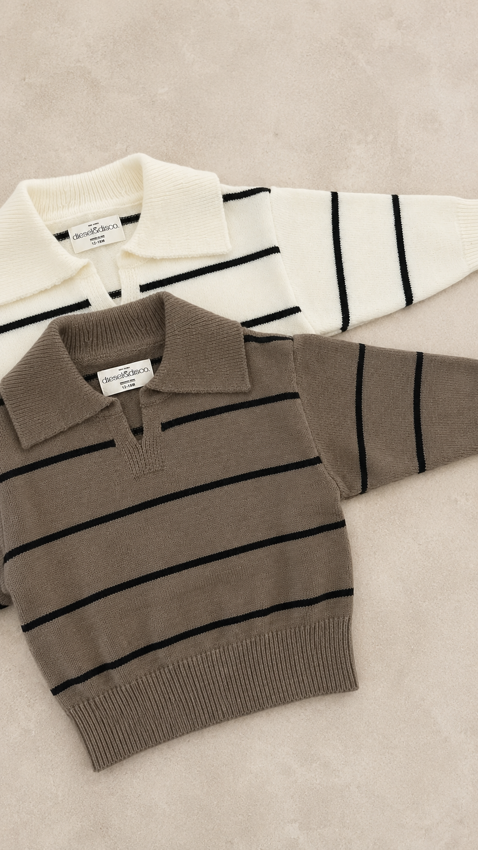 Khaki Stripe Sweater
