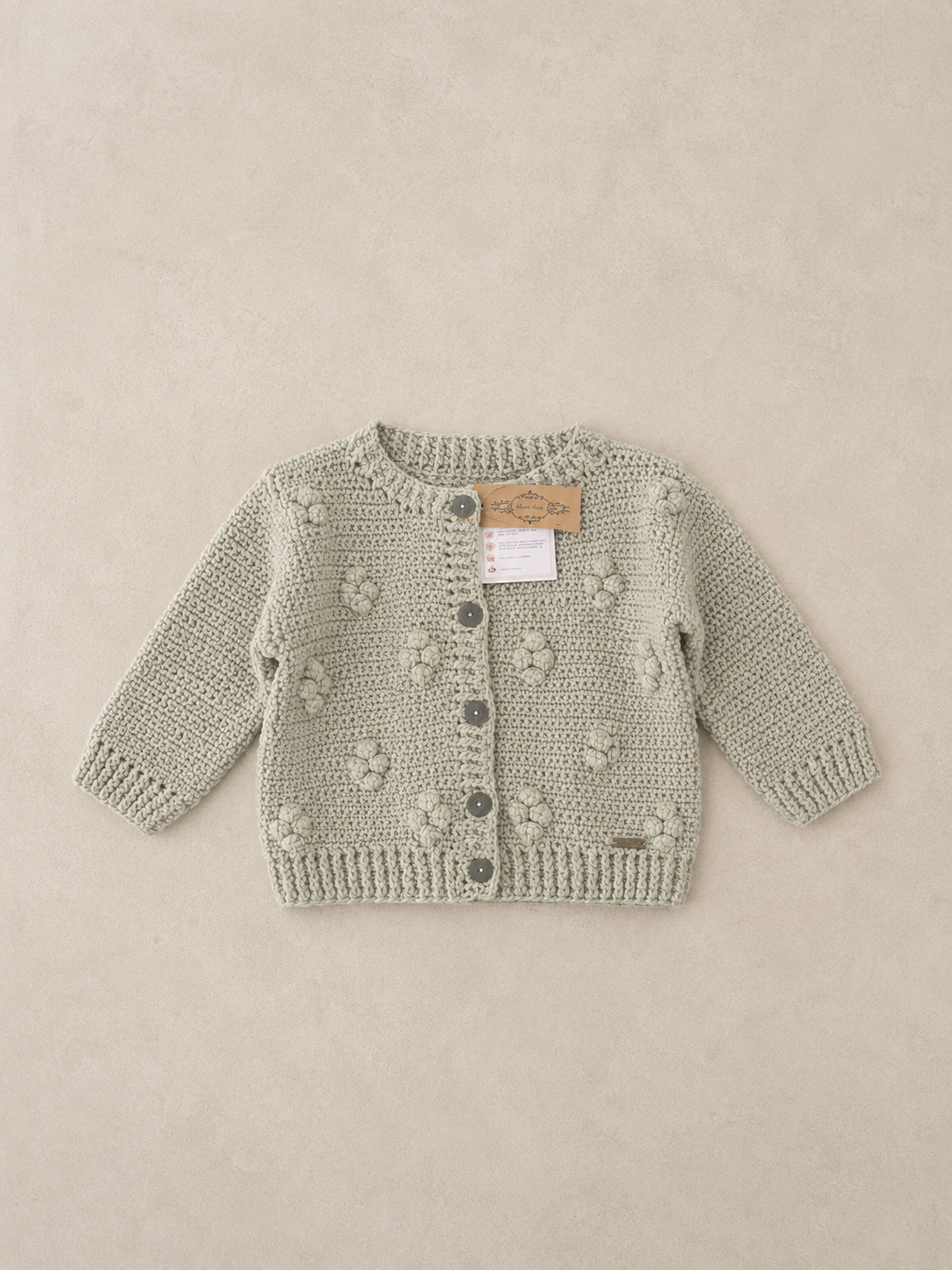 Cotton Flower Cardigan