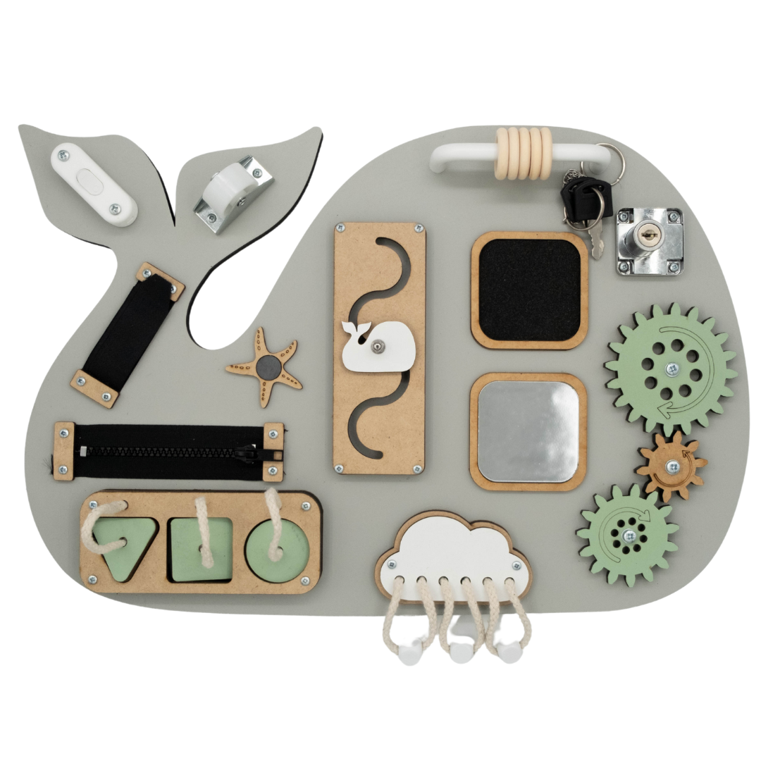 Wally the Whale Portable Activity Board