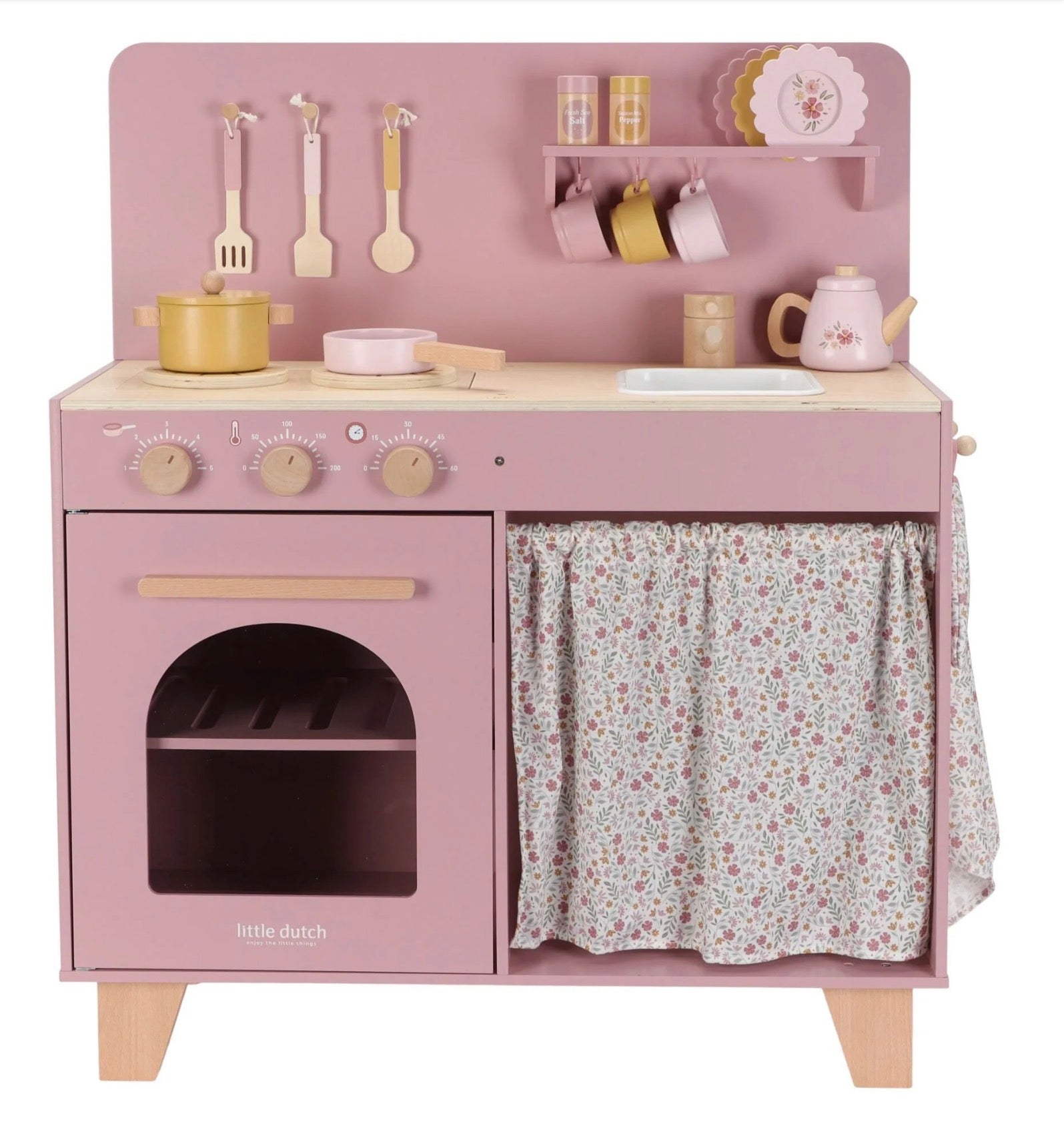 Little Dutch Wooden Kitchen Pink