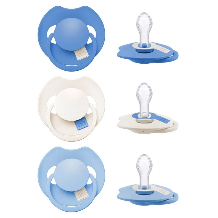 Difrax LOVI Dynamic Pacifier (0-6 Months) - Prime Tutti Frutti 3 piece