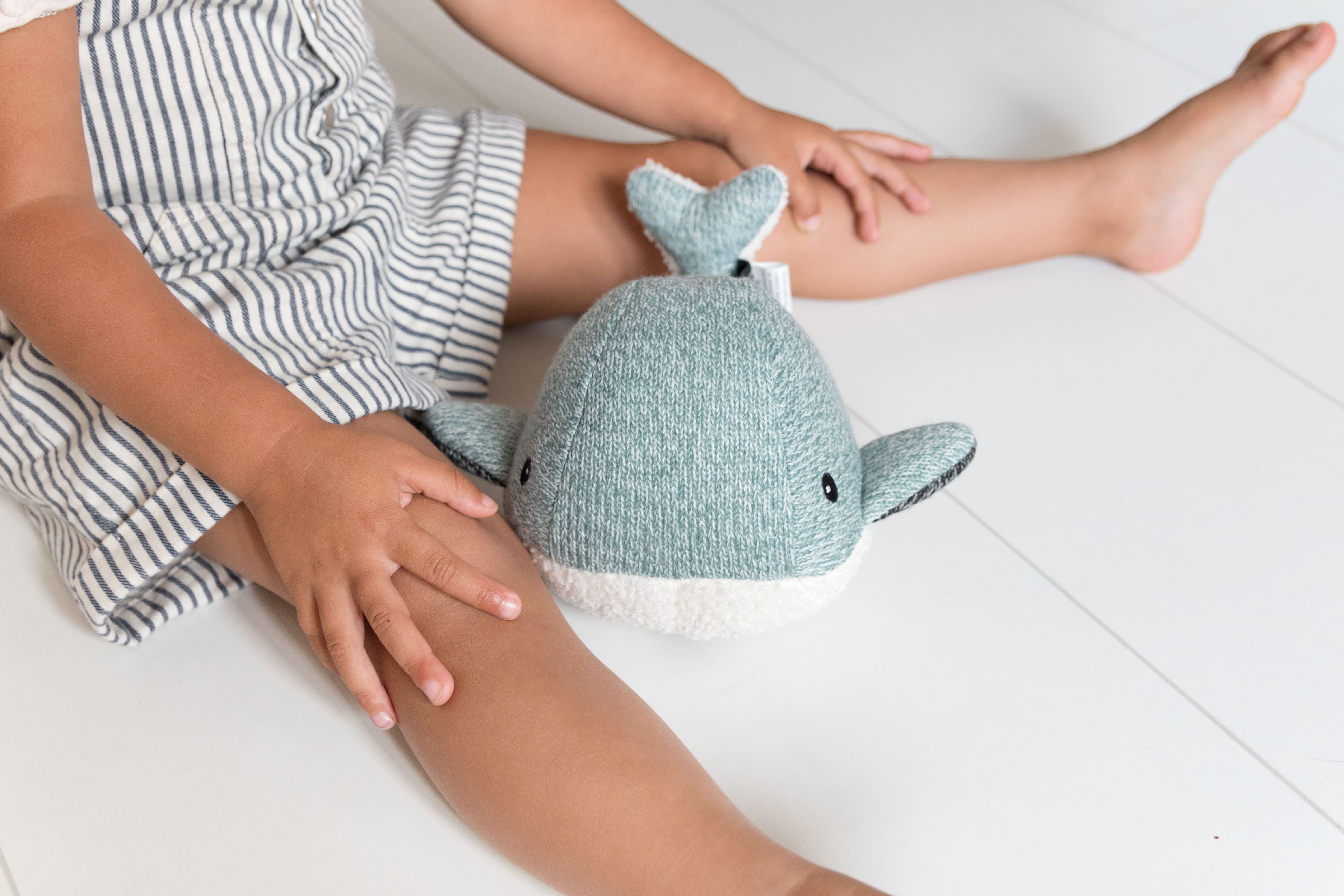 Moby (Green) Rechargeable Heartbeat Comforter
