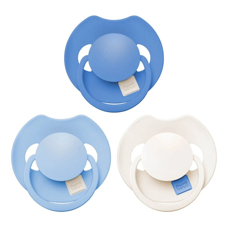 Difrax LOVI Dynamic Pacifier (0-6 Months) - Prime Tutti Frutti 3 piece