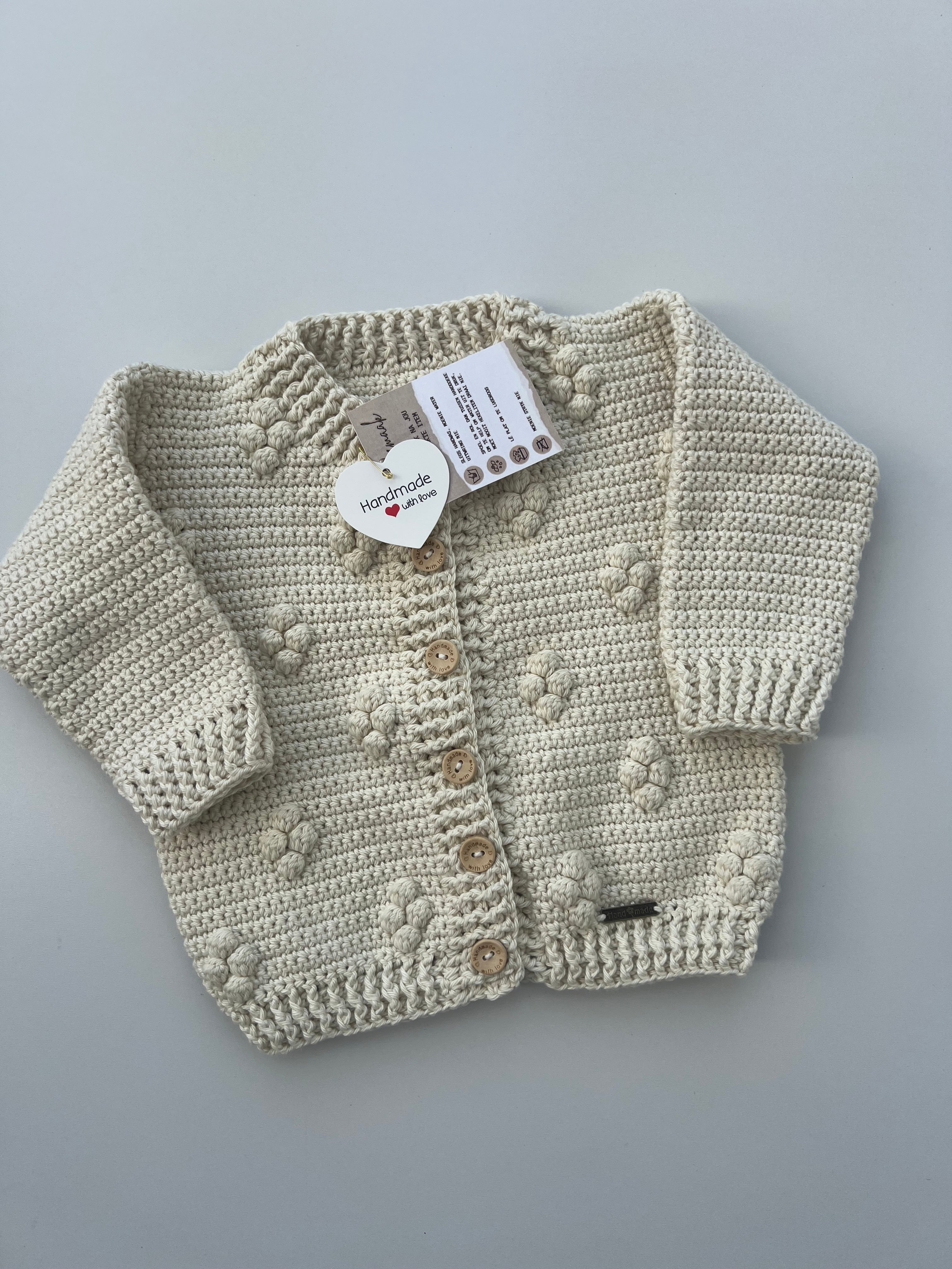 Cotton Flower Cardigan