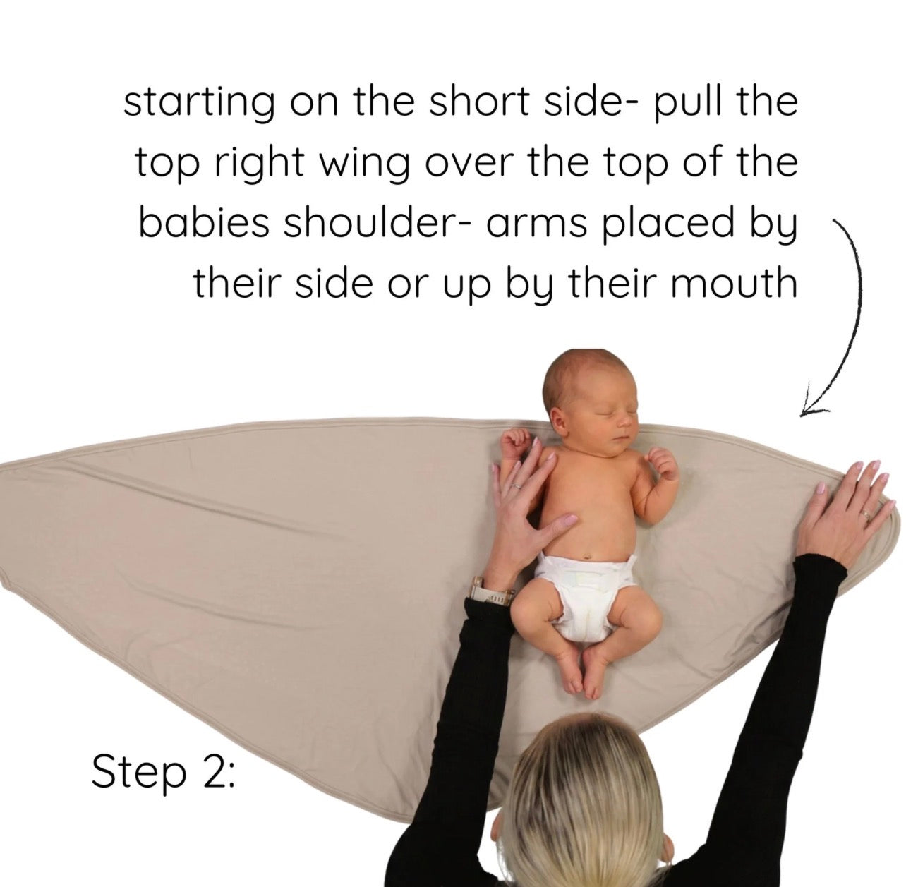 Maccie Tuck & Cuddle Swaddle Wrap - Stone