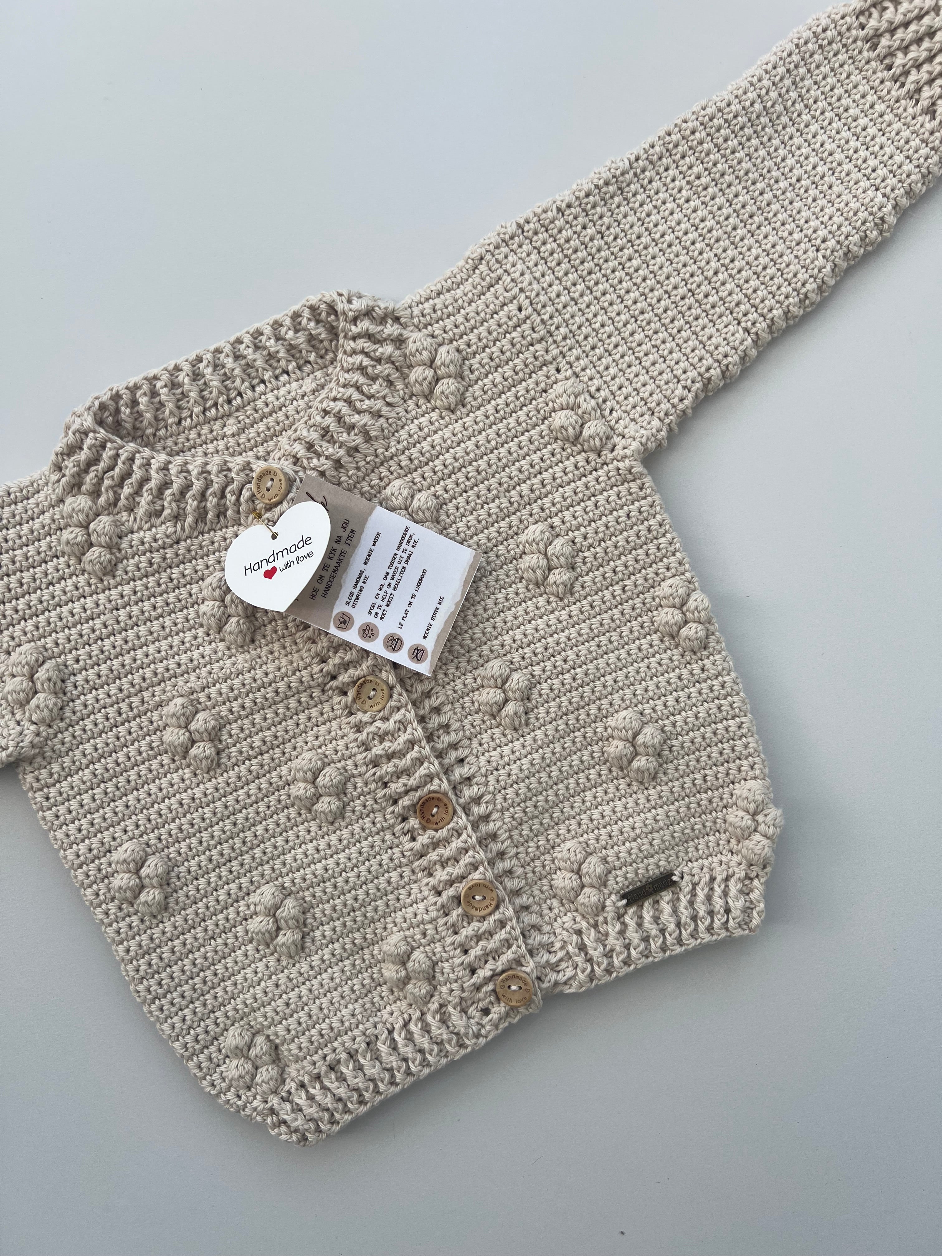 Cotton Flower Cardigan