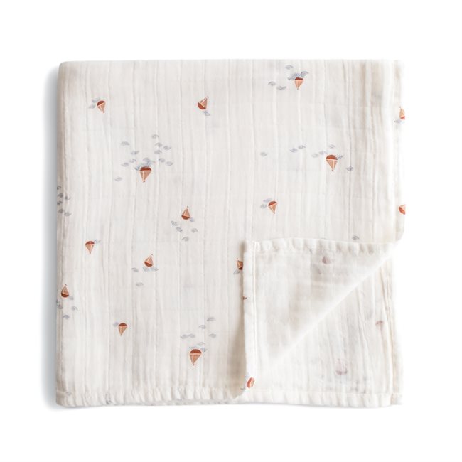 Mushie Organic Cotton Swaddle