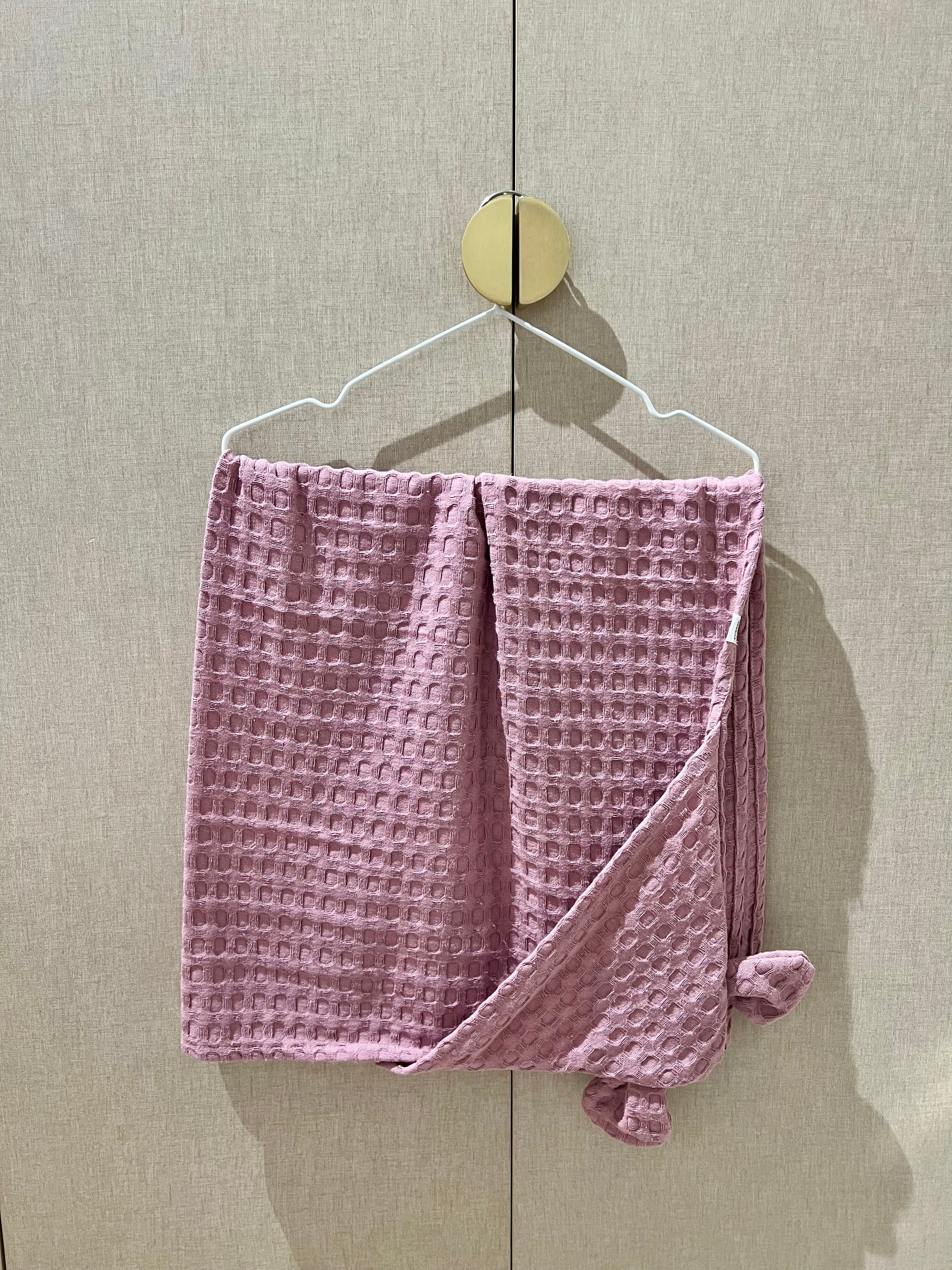 Koosh-Uhn Waffle Weave Hooded Towel