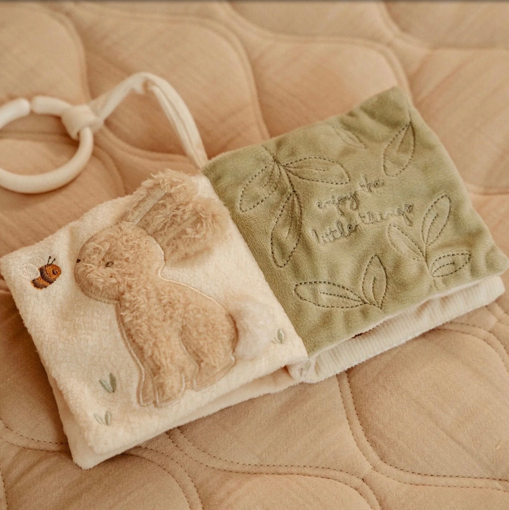 Little Dutch Soft Buggy Booklet Newborn Naturals