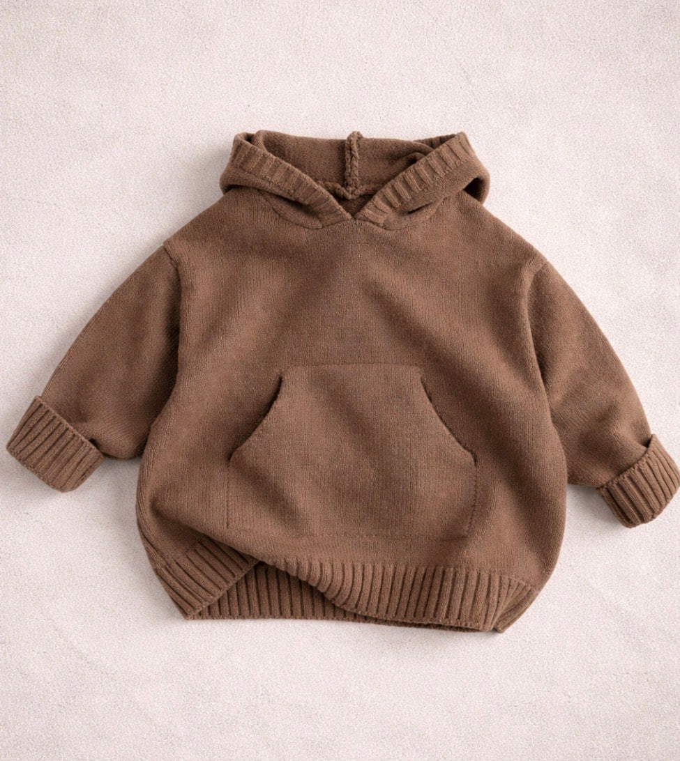 Cocoa Knit Hoodie