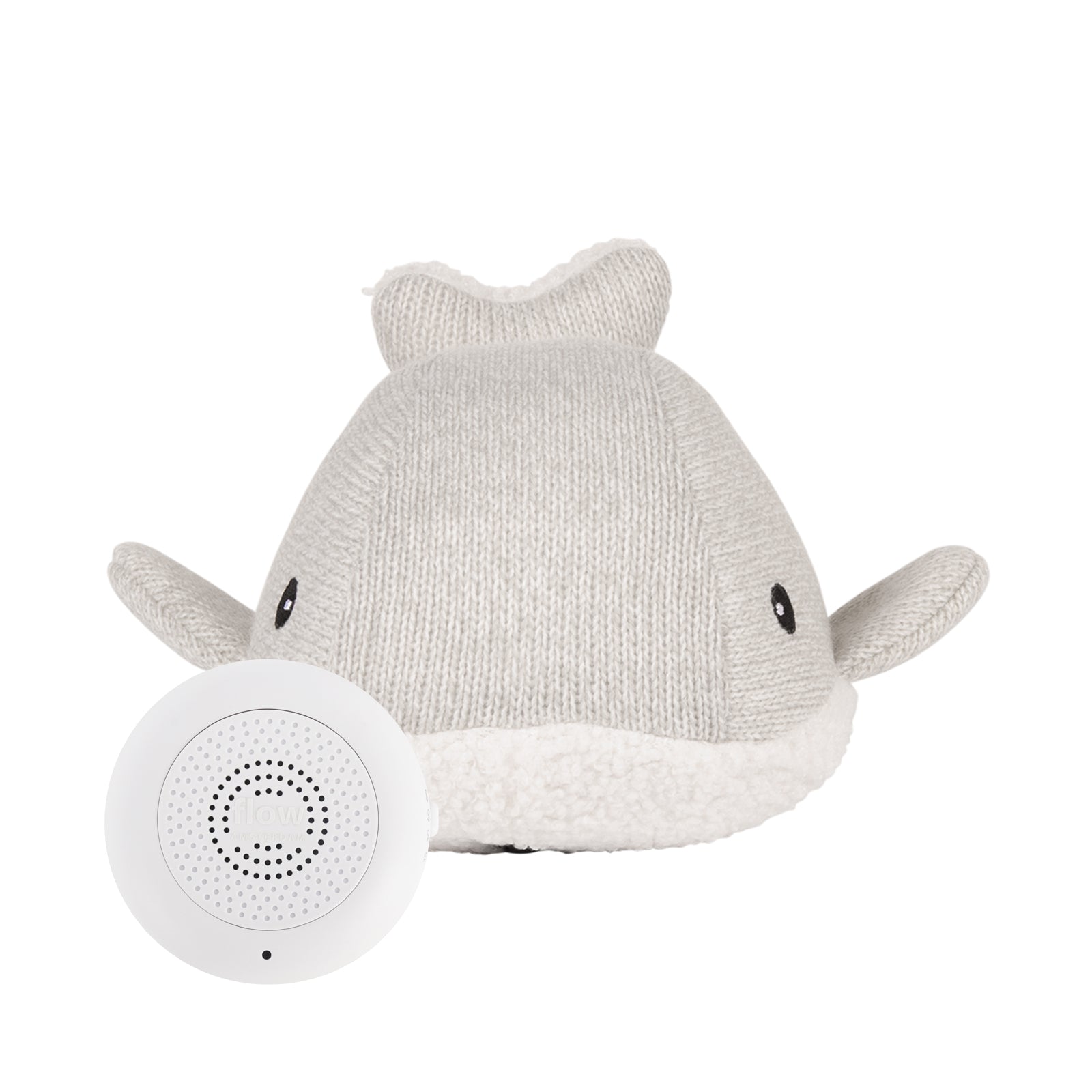 Moby (Grey) Rechargeable Heartbeat Comforter