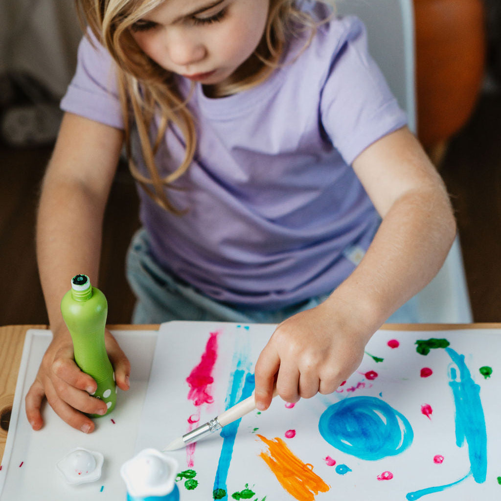 Splat & Smudge Art Mats - White