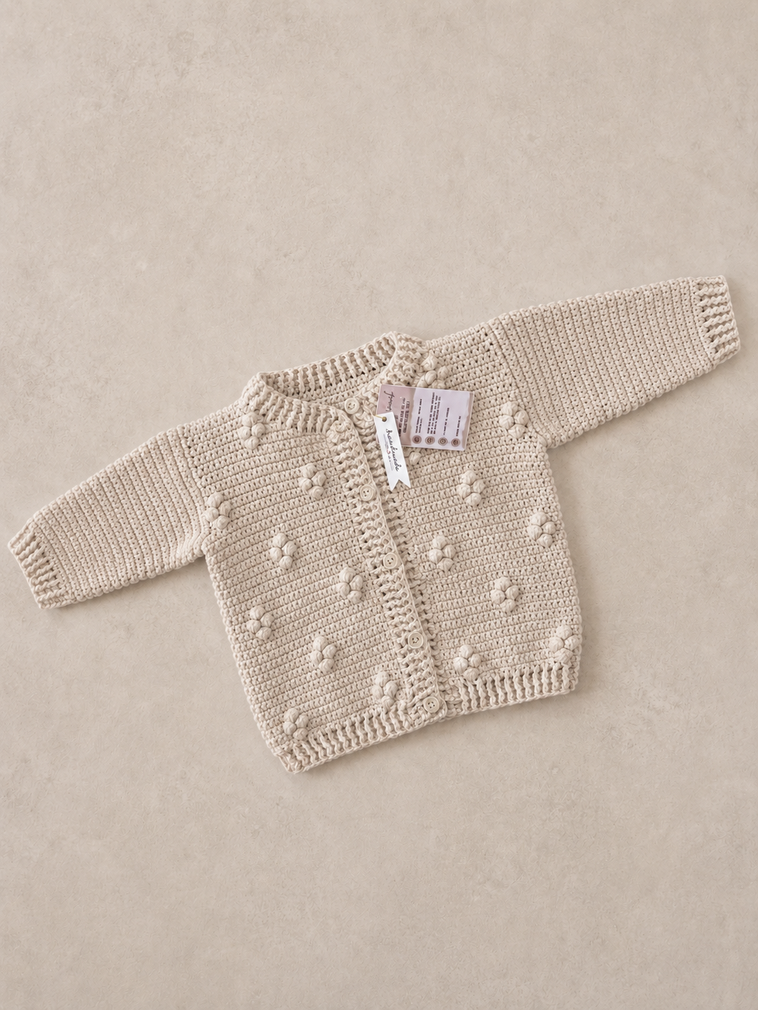 Cotton Flower Cardigan