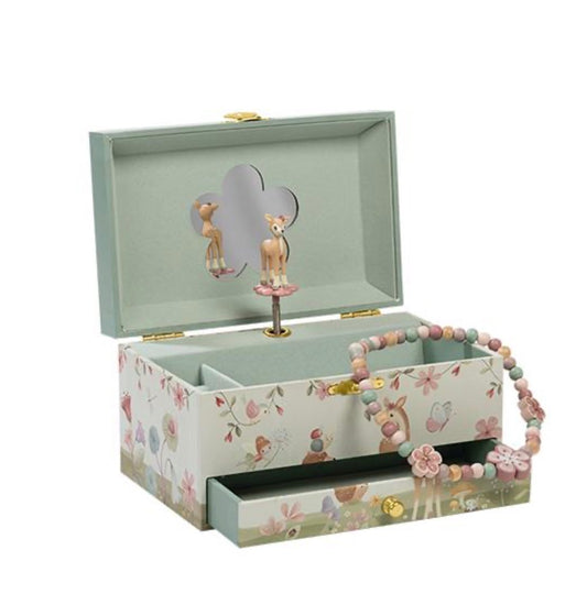Little Dutch Jewellery Box with Music - Fairy Gardens