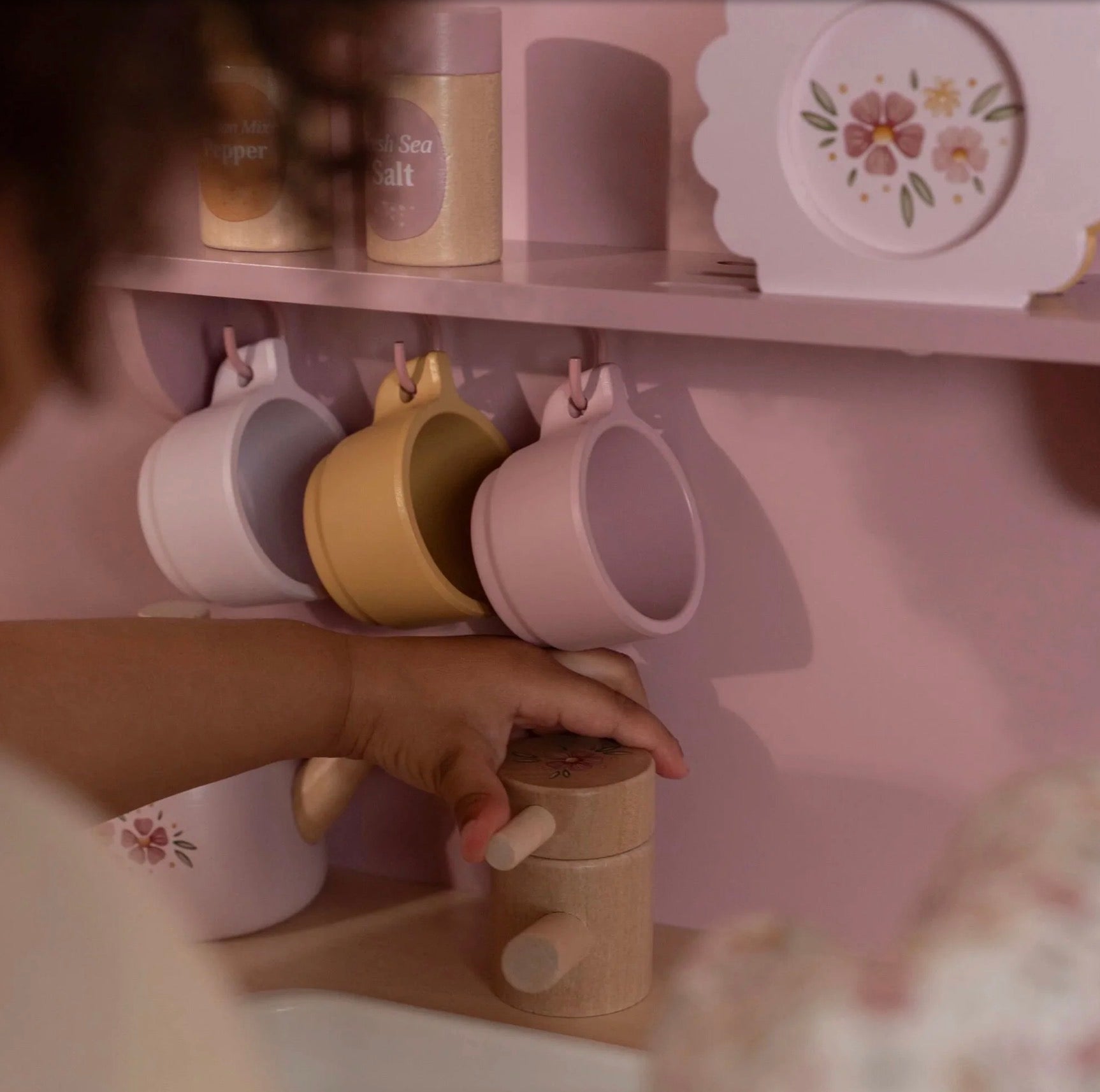 Little Dutch Wooden Kitchen Pink