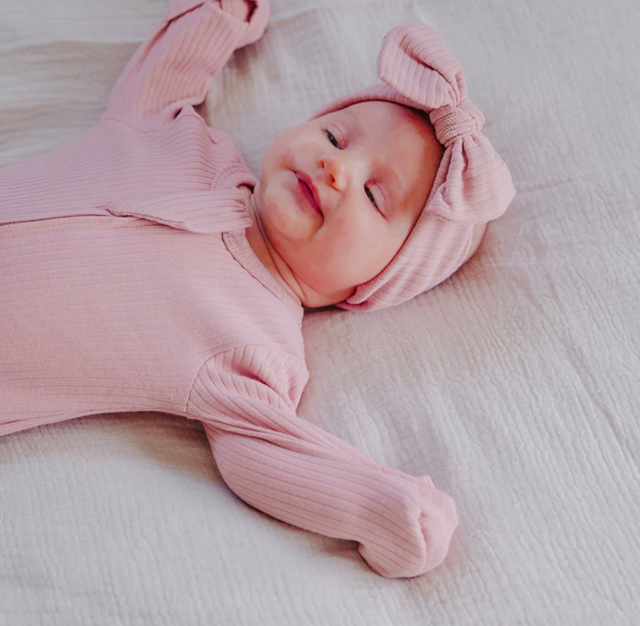 Boki Organic Cotton 2-way Zipsuit with Footies & Mittens