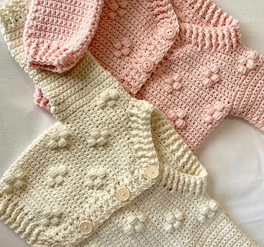 Cotton Flower Cardigan