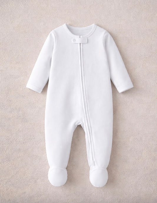 Organic Cotton 2-Way Baby Grow