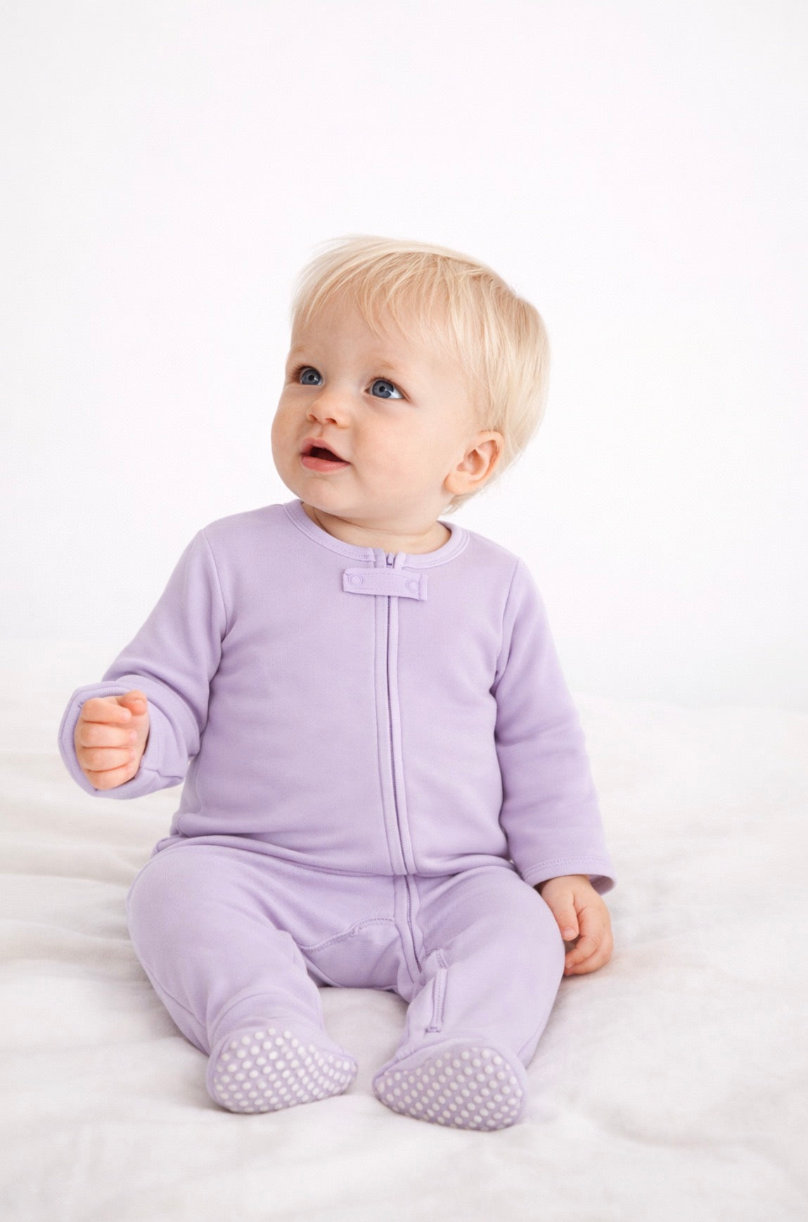 Organic Cotton 2-Way Baby Grow