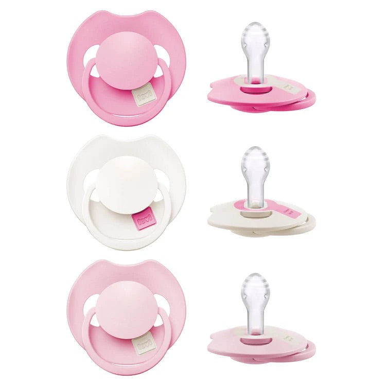 Difrax LOVI Dynamic Pacifier (0-6 Months) - Prime Tutti Frutti 3 piece