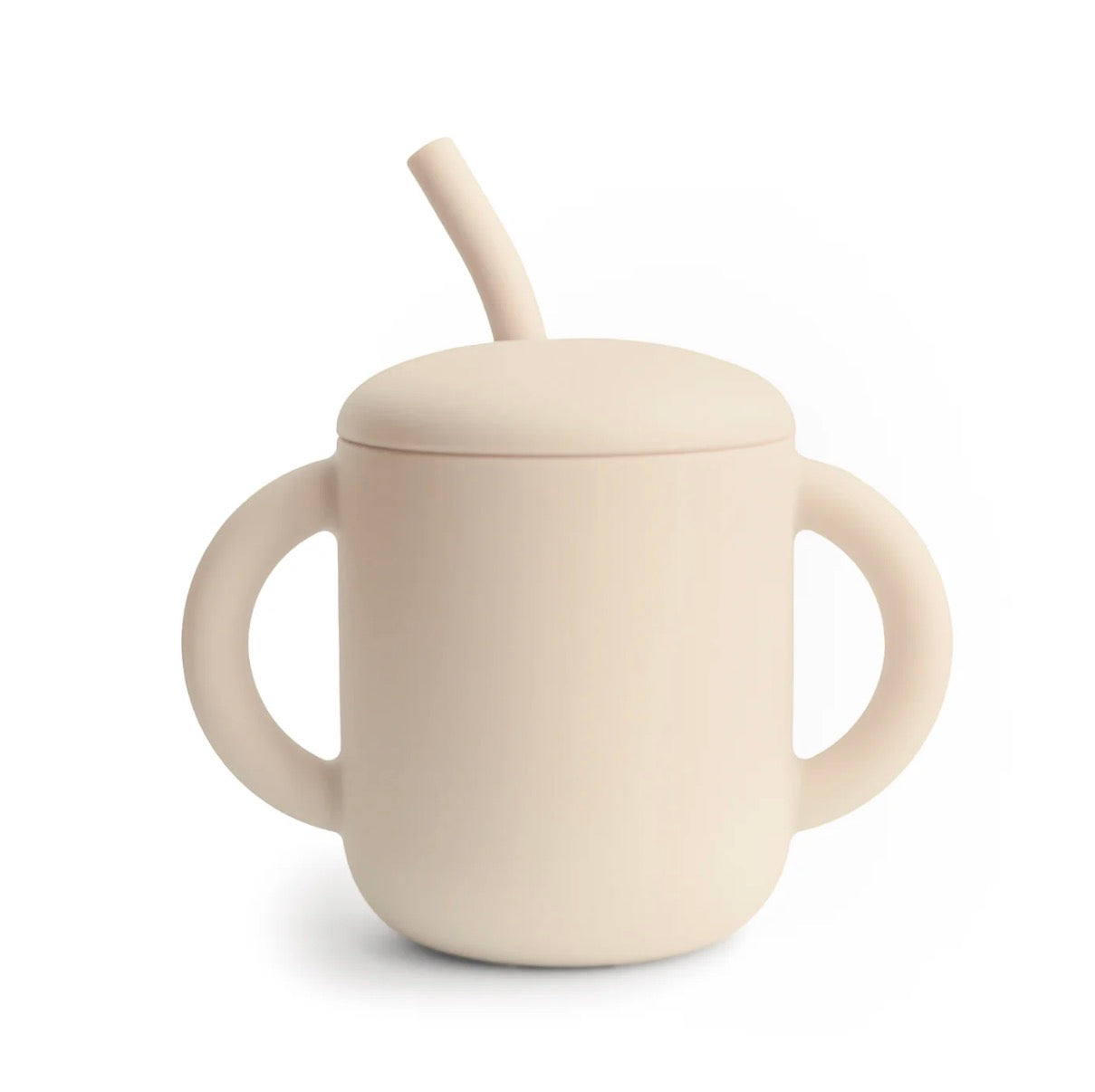 Mushie Silicone Training Cup & Straw