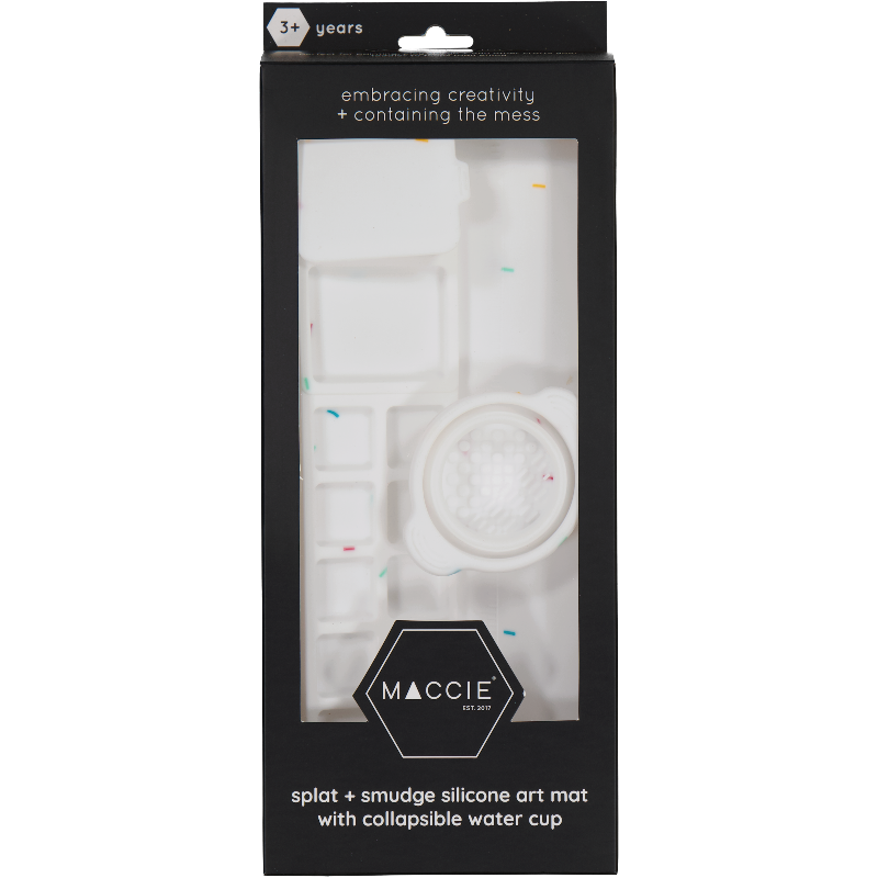 Splat & Smudge Art Mats - White