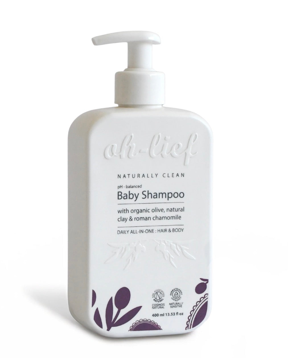 Oh-Lief Natural Olive Baby Shampoo