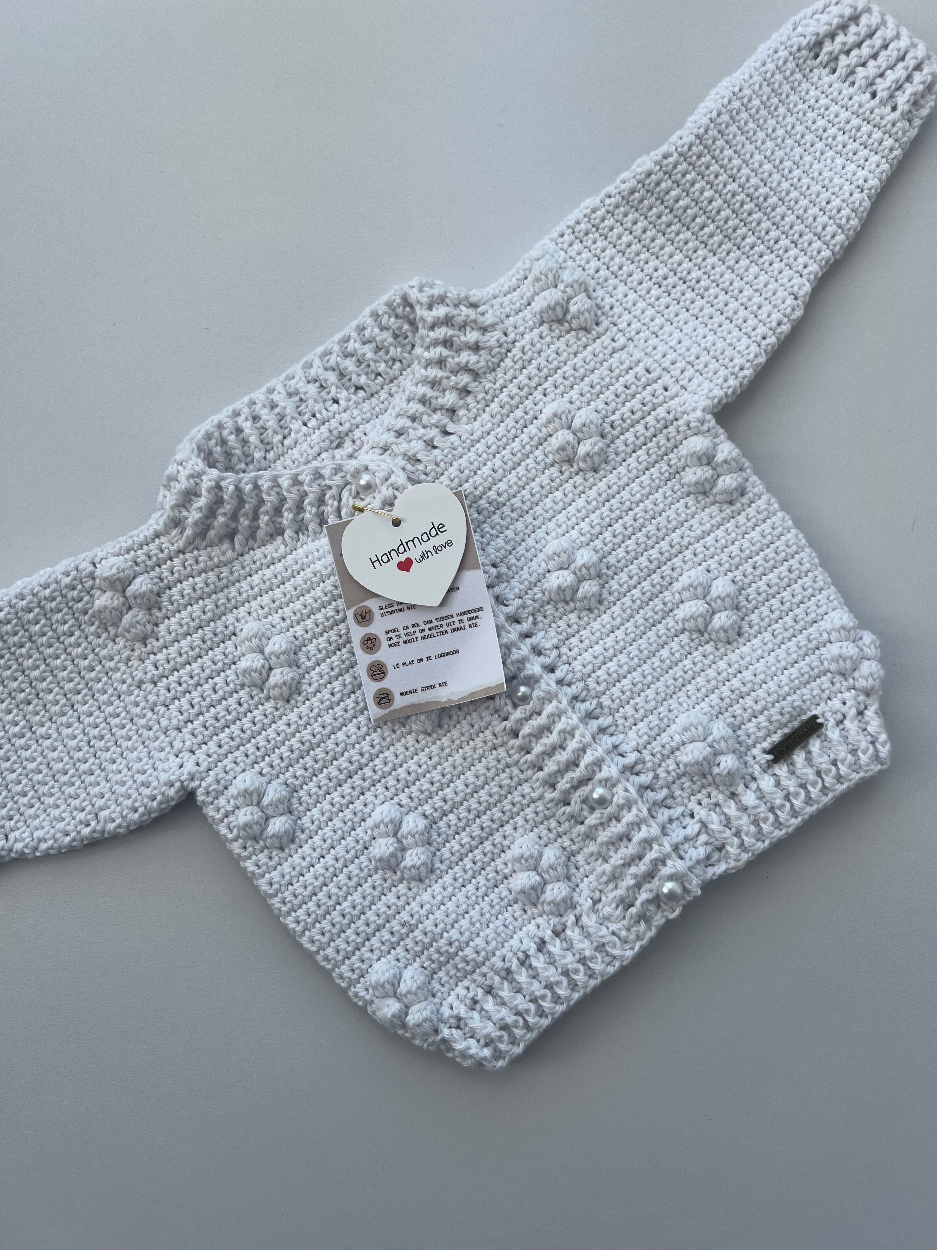 Cotton Flower Cardigan