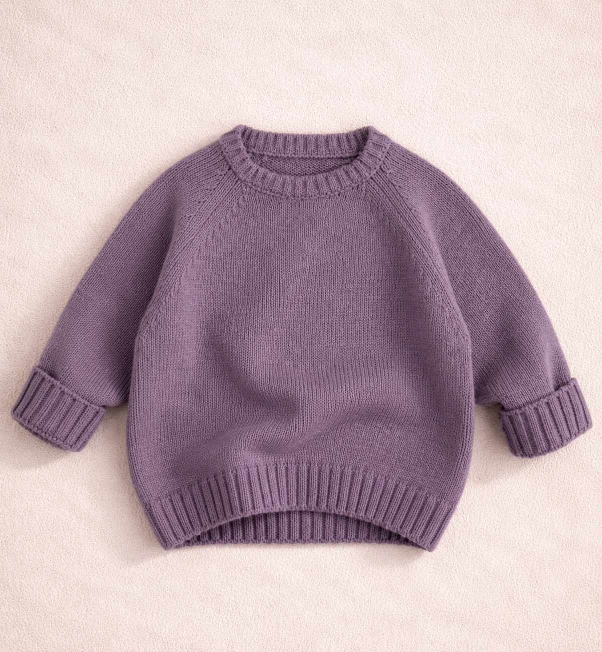 Dusty Lilac Knitted Sweater
