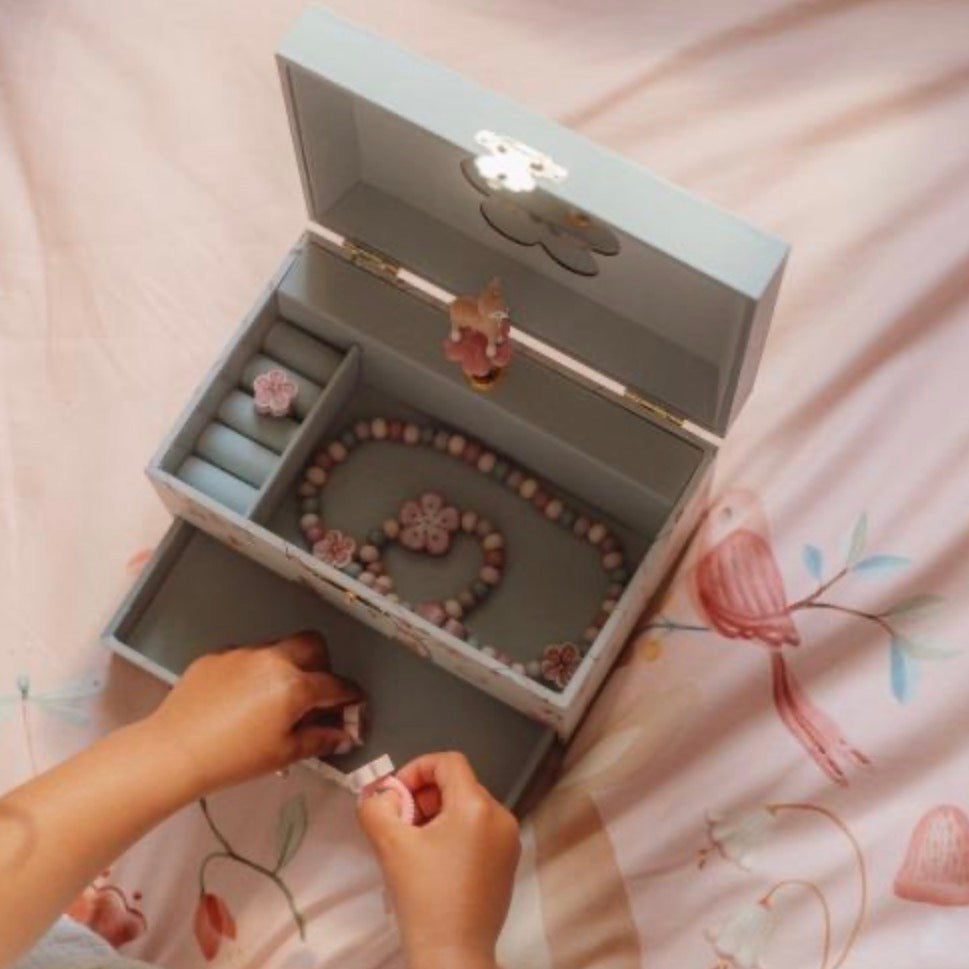 Little Dutch Jewellery Box with Music - Fairy Gardens