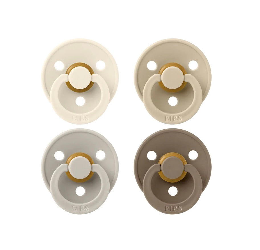 BIBS Pacifier Colour 4 Pack Latex