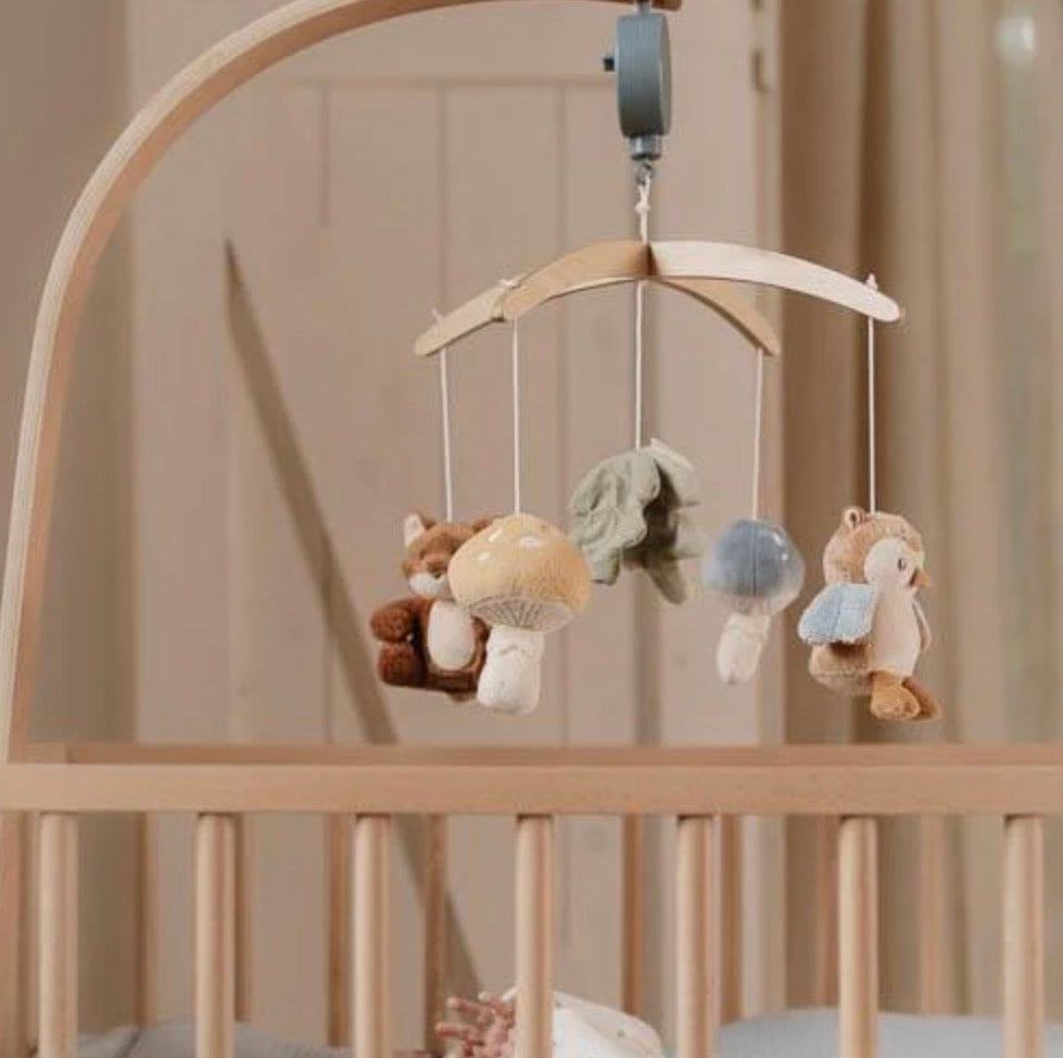 Little Dutch Wood Music Mobile - Forest Friends
