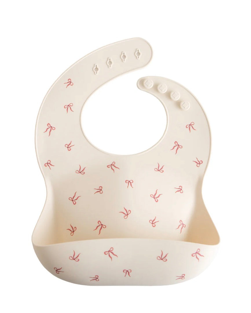 Mushie Silicone "No Mess" Bib