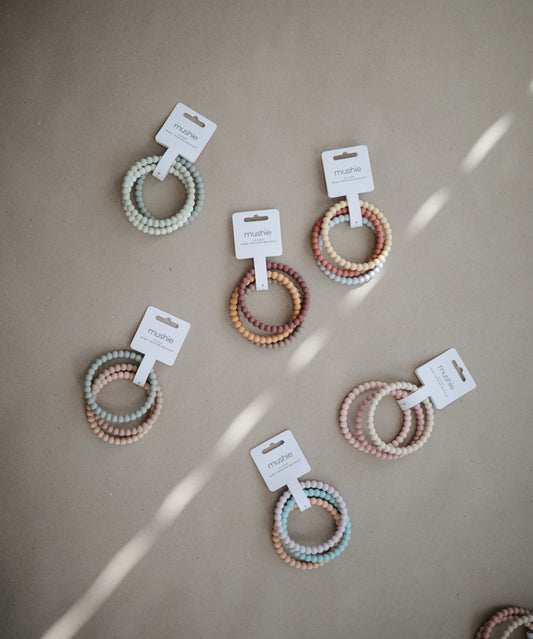 Mushie Pearl Teething Bracelet