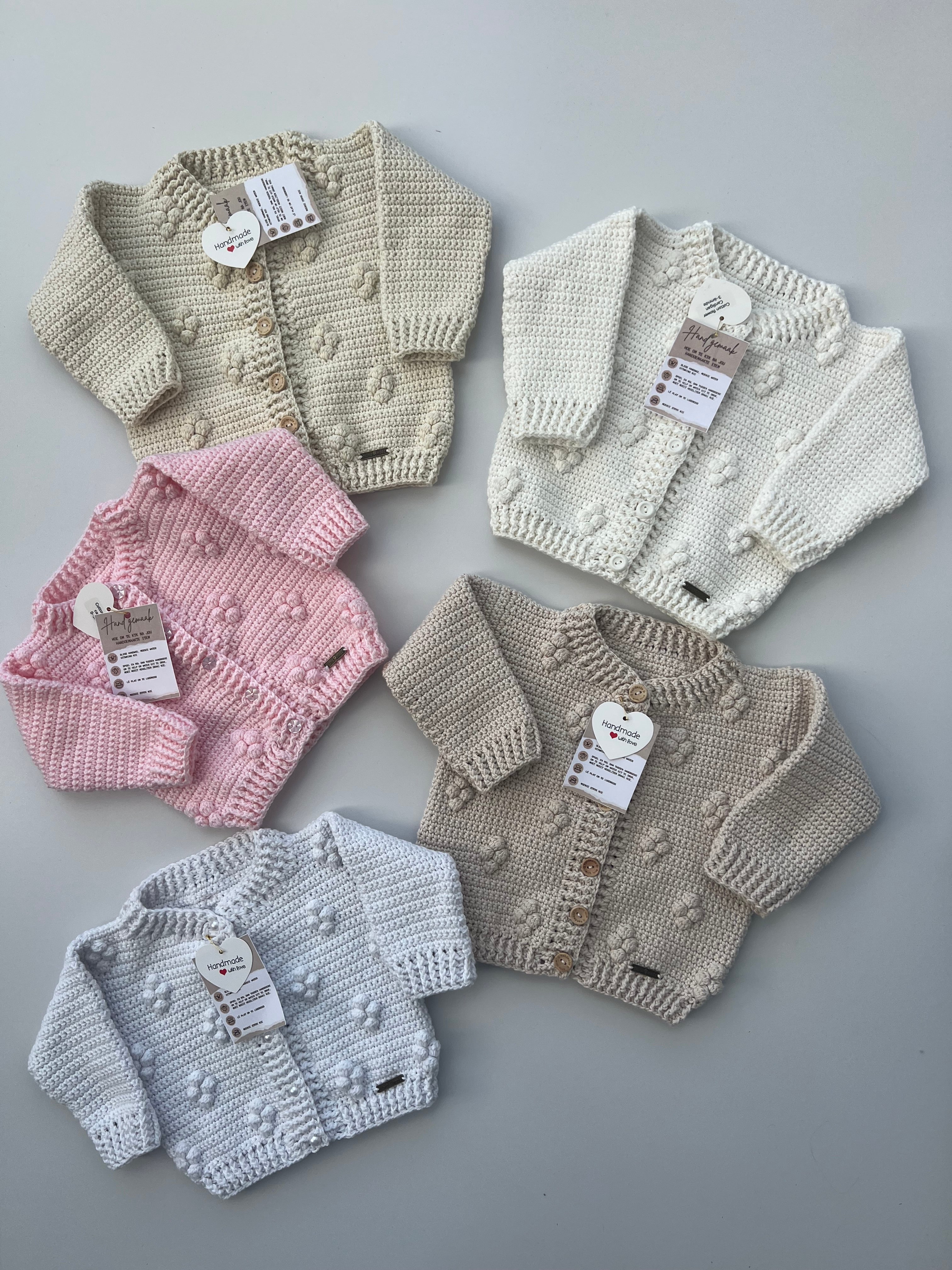Cotton Flower Cardigan