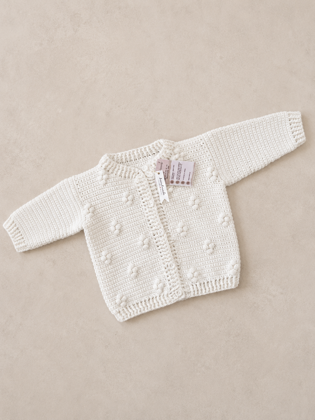 Cotton Flower Cardigan