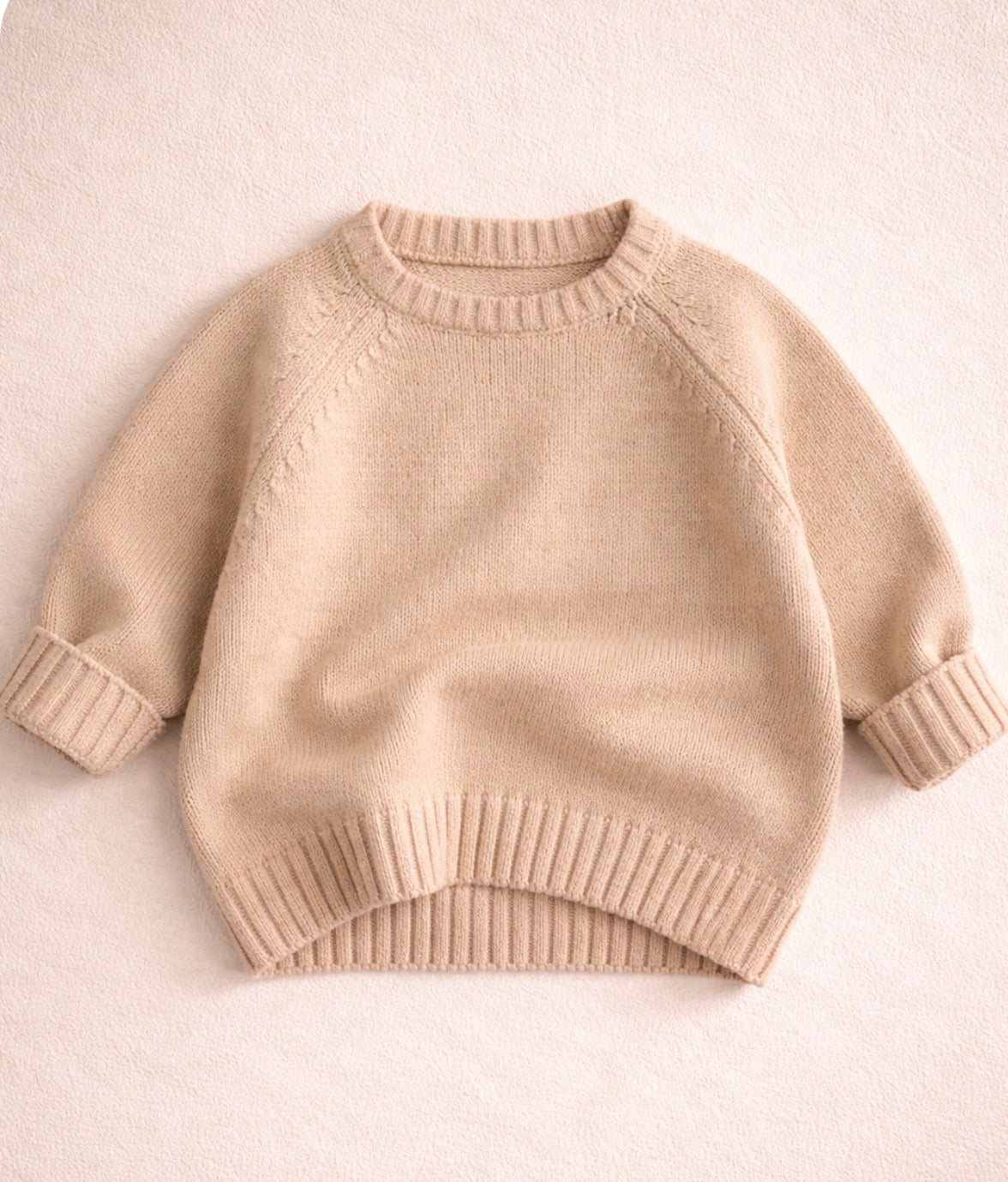 Oatmeal Knitted Sweater