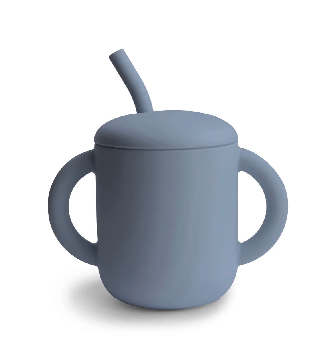 Mushie Silicone Training Cup & Straw