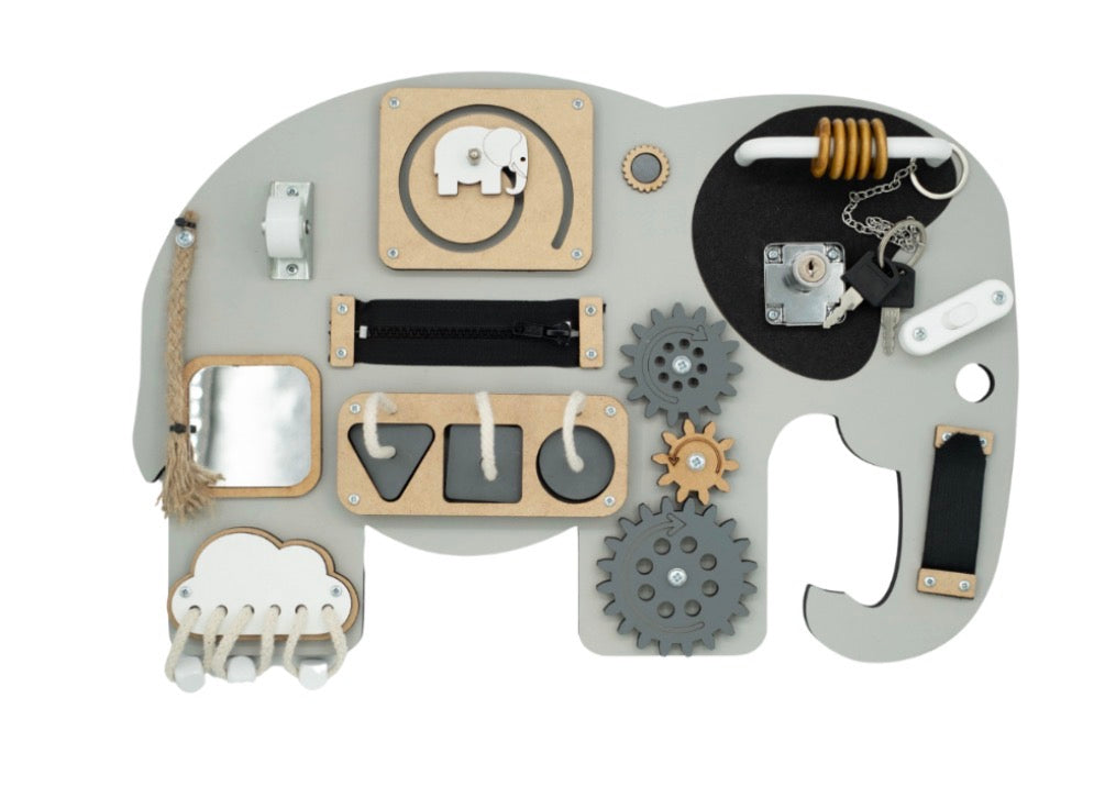 Ellie the Elephant Portable Activity Board