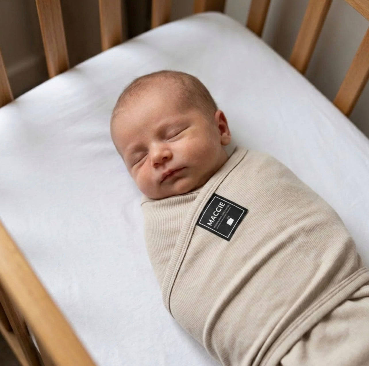 Maccie Tuck & Cuddle Swaddle Wrap - Stone