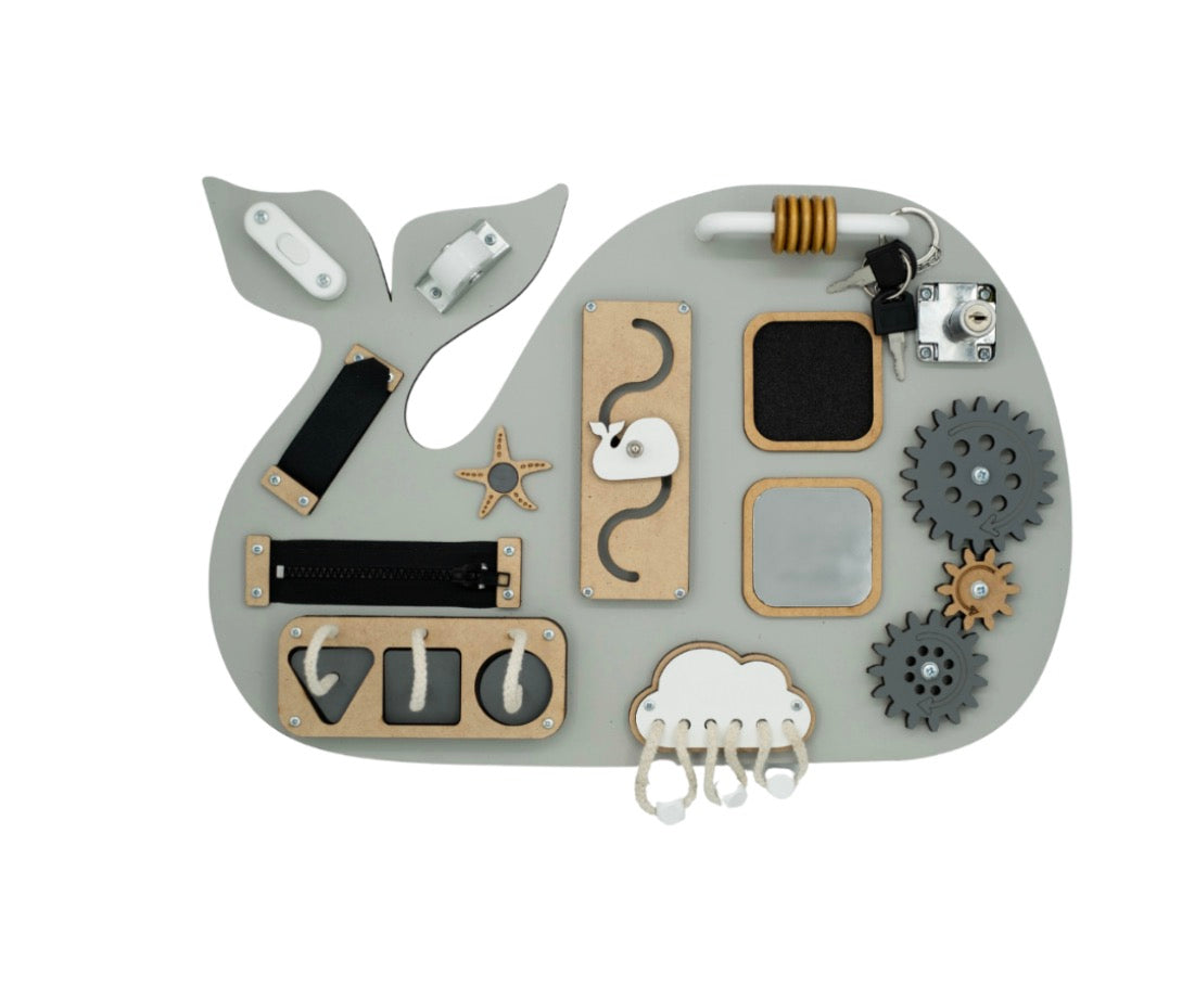 Wally the Whale Portable Activity Board