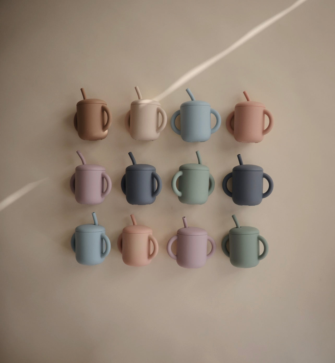 Mushie Silicone Training Cup & Straw