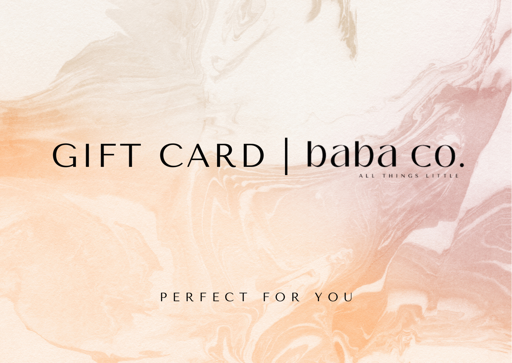 baba co. Gift Card