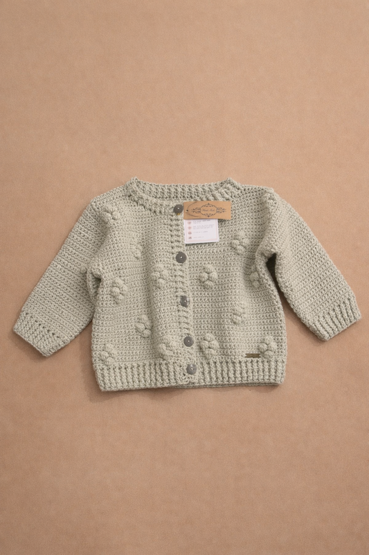 Cotton Flower Cardigan